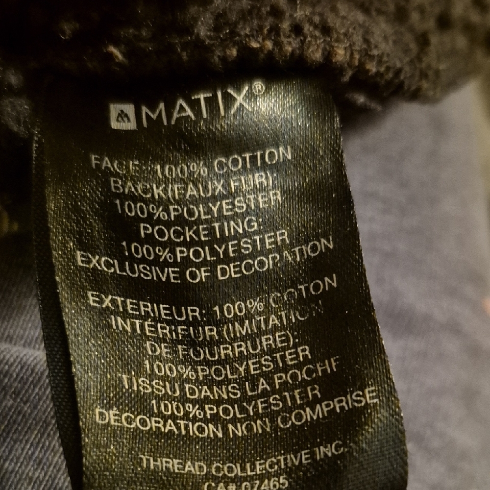 Matix Black and Gray Jacket - Picture 4 of 5